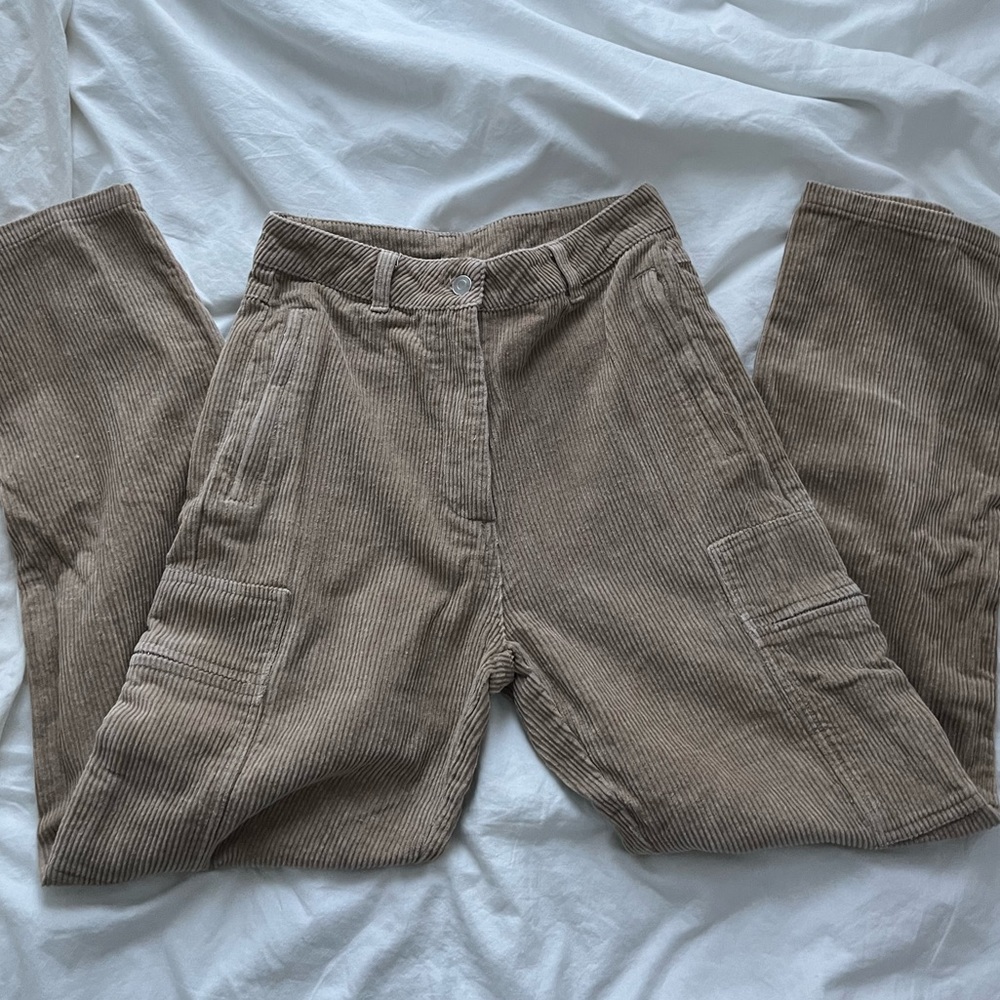 Nicki Studios Corduroy Cargo Pants